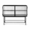 Ferm LIVING | Haze Sideboard - Reeded Glass - Black