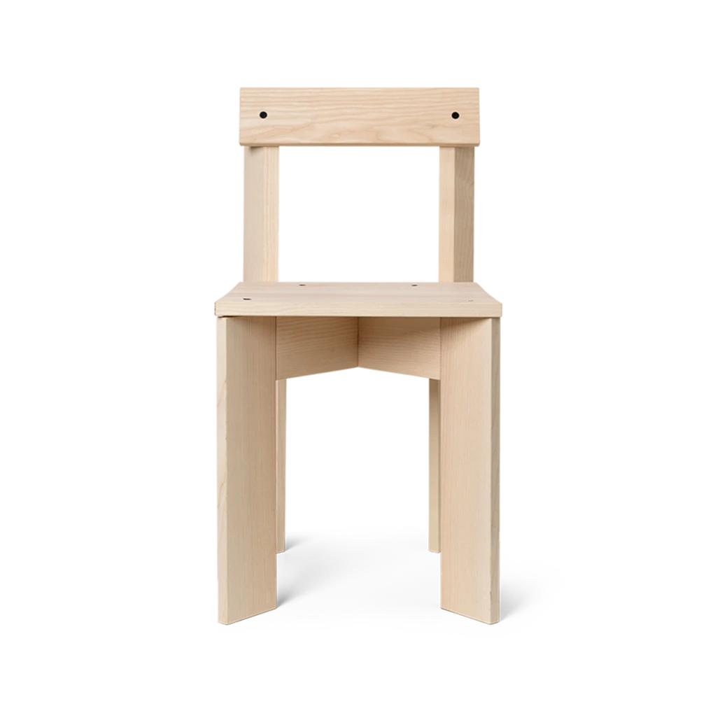 Ferm LIVING | Ark Wooden Dining Chair - Ash 4 Ferm LIVING | Ark Wooden Dining Chair - Ash - Image 2