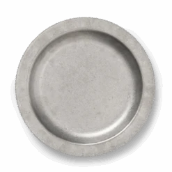 Ferm LIVING | Tumbled Plate - Stainless Steel