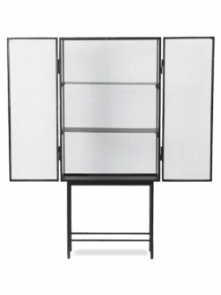 Ferm LIVING | Haze Vitrine - Wired Glass - Black -Earl of East Store 3252 3 1566399457 750x b1e2af8b 3442 4da4 b078 56f7d71c630a