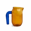 HAY | Glass Amber Jug - Small -Earl of East Store 506611 JugSamber 2