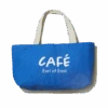 Earl Of East | Café Market Bag - Café Logo Print - Blue -Earl of East Store Artboard15