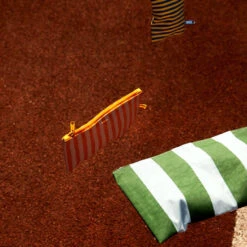 Baggu | Flat Pouch Set - Hotel Stripes -Earl of East Store Earl of East Baggu Cosmetic Pouches