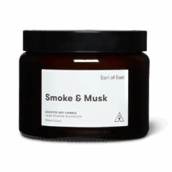 Earl Of East | Smoke & Musk - Soy Wax Candle - 500ml [17.5oz]