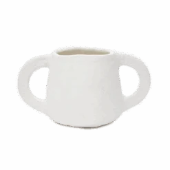 Serax | Papier-Mâché Pot - Beige Large Handle