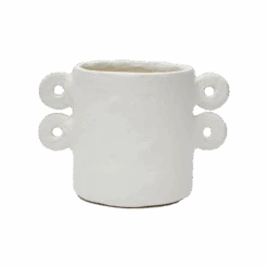 Serax | Papier-Mâché Pot - Beige Double Handle