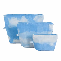 Baggu | Go Pouch Set - Blue Clouds