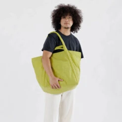 Baggu | Travel Cloud Bag - Lemongrass -Earl of East Store baggu travel cloud bag lemongrass 1
