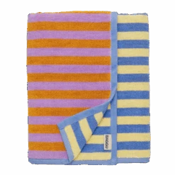 Baggu | Cotton Bath Towel - Hotel Stripes