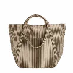 Baggu | Travel Cloud Bag - Brown Stripe