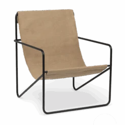 Ferm LIVING | Desert Lounge Chair - Black Frame