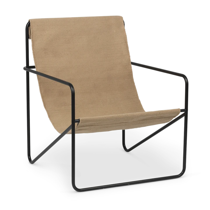 Ferm LIVING | Desert Lounge Chair - Black Frame 3 Ferm LIVING | Desert Lounge Chair - Black Frame