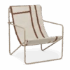 Ferm LIVING | Desert Lounge Chair - Cashmere Frame