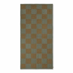 Ferm LIVING | Duo Quilted Blanket - Green Tonal