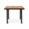 Ferm LIVING | Flod Café Table - Terracotta And Black