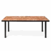 Ferm LIVING | Flod Dining Table - Terracotta And Black 1 Ferm LIVING | Flod Dining Table - Terracotta And Black -Earl of East Store earl of east ferm living flod dining table