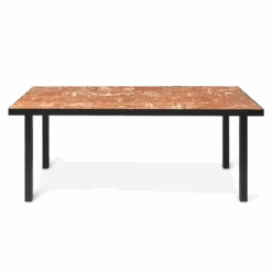 Ferm LIVING | Flod Dining Table - Terracotta And Black