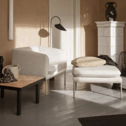 Ferm LIVING | Flod Coffee Table - Terracotta And Black -Earl of East Store earl of east ferm living flod table 4