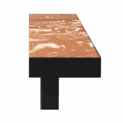 Ferm LIVING | Flod Coffee Table - Terracotta And Black -Earl of East Store earl of east ferm living flod table 5fb1cfd0 cb8d 4ad9 8ddf 52d8e0095c2b