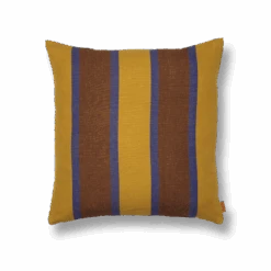 Ferm LIVING | Grand Cushion - Lime/Bright Blue/Choco