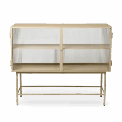 Ferm LIVING | Haze Sideboard - Reeded Glass - Cashmere
