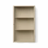 Ferm LIVING | Haze Wall Cabinet - Reeded Glass - Cashmere -Earl of East Store earl of east ferm living haze wall cabinet cashmere 1