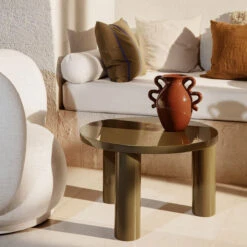 Ferm LIVING | Post Coffee Table - Small - Cashmere -Earl of East Store earl of east ferm living post coffee table 2 2a1ede76 860e 42b8 8f6a 5e88f9401cd8