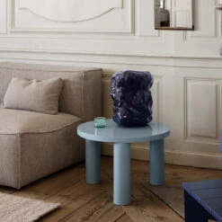 Ferm LIVING | Post Coffee Table - Small - Cashmere -Earl of East Store earl of east ferm living post coffee table 5 1c0fbe58 8ee9 4678 8a30 d00f7d9dfc90