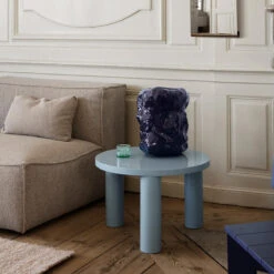 Ferm LIVING | Post Coffee Table - Small - Lemonade -Earl of East Store earl of east ferm living post coffee table 5 372b6f91 4450 45a3 8684 99604e8867b9