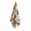 HAY | Cotton Hand Towel In Cappuccino -Earl of East Store earl of east hay check towel cappucino