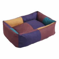 HAY| Dogs Bed - Large - Burgandy/Green