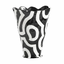 Hay | Jessica Hans Shadow Vase - Black & White