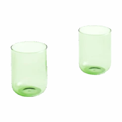 HAY | Tint Tumbler Glasses Set Of 2 In Green