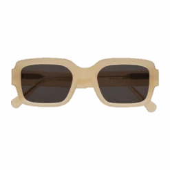 Monokel Eyewear | Apollo Sand Frame - Grey Solid Lens