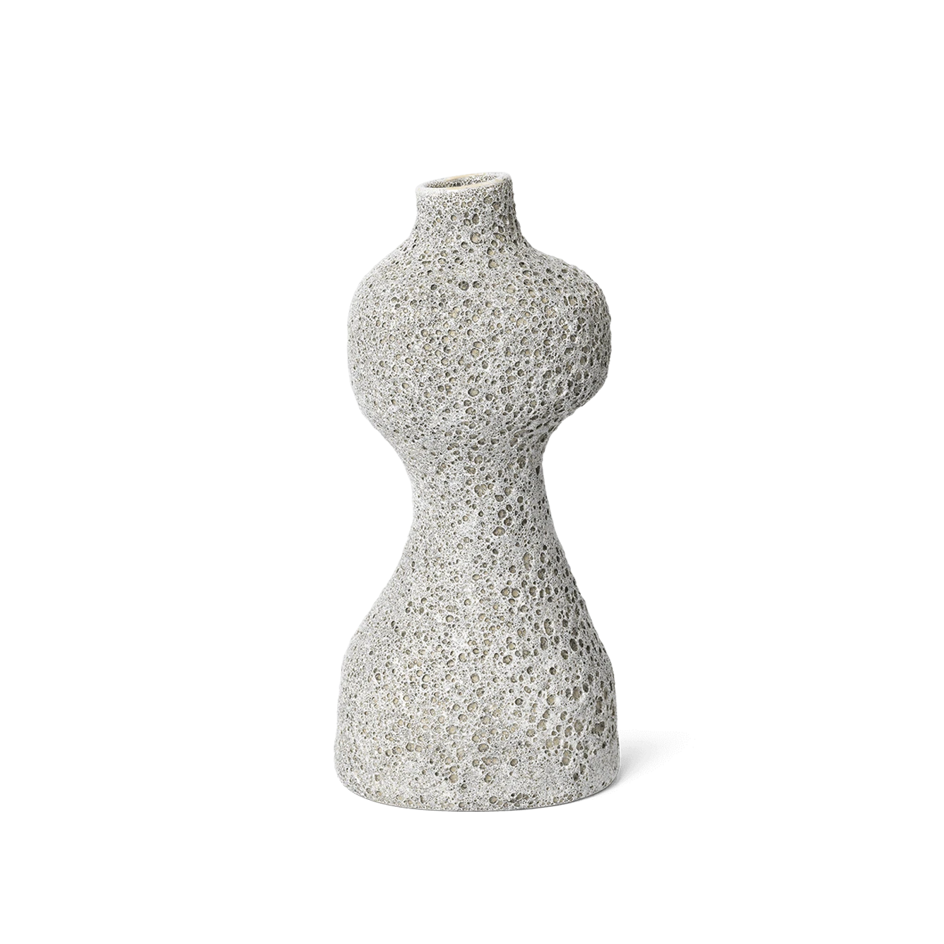 Ferm LIVING | Yara Vase - Medium - Grey Pumice 3 Ferm LIVING | Yara Vase - Medium - Grey Pumice