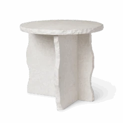 Ferm LIVING | Mineral Sculptural Table - Bianco Curia
