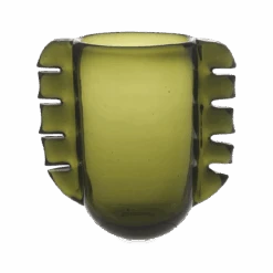 Ferm LIVING | Alas Glass Vase - Moss Green