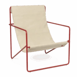 Ferm LIVING | Desert Lounge Chair - Cloud Cover -Earl of East Store ferm living desert cloud cover red