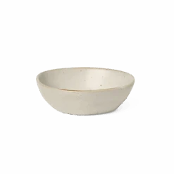 Ferm LIVING | Flow Bowl - Small - Off White Speckle