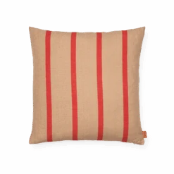 Ferm LIVING | Grand Cushion - Camel/Red