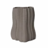 Ferm LIVING | Moire Vase - Small - Anthracite