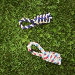 HAY | Dogs Rope Toy - Red/Turquoise/White -Earl of East Store hay dogs rope toy red turquoise off white 43389