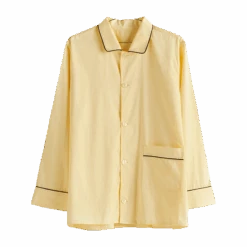 HAY | Outline Pyjama - Long Sleeve Shirt - Yellow