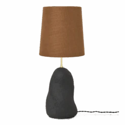Ferm LIVING | Hebe Lamp Base & Shade - Medium - Dark Grey