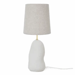 Ferm LIVING | Hebe Lamp Base & Shade - Medium - Off White