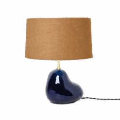 Ferm LIVING | Hebe Lamp Base & Shade - Small - Deep Blue 9 Ferm LIVING | Hebe Lamp Base & Shade - Small - Deep Blue -Earl of East Store hebe lamp small blue curry shade