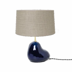 Ferm LIVING | Hebe Lamp Base & Shade - Small - Deep Blue