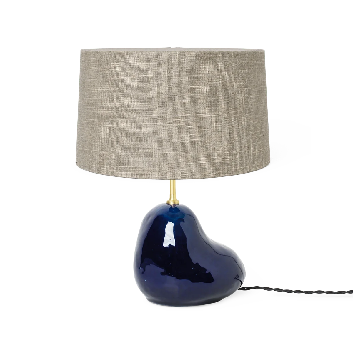 Ferm LIVING | Hebe Lamp Base & Shade - Small - Deep Blue 3 Ferm LIVING | Hebe Lamp Base & Shade - Small - Deep Blue