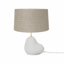 Ferm LIVING | Hebe Lamp Base & Shade - Small - Off White -Earl of East Store hebe lamp small white sand shade
