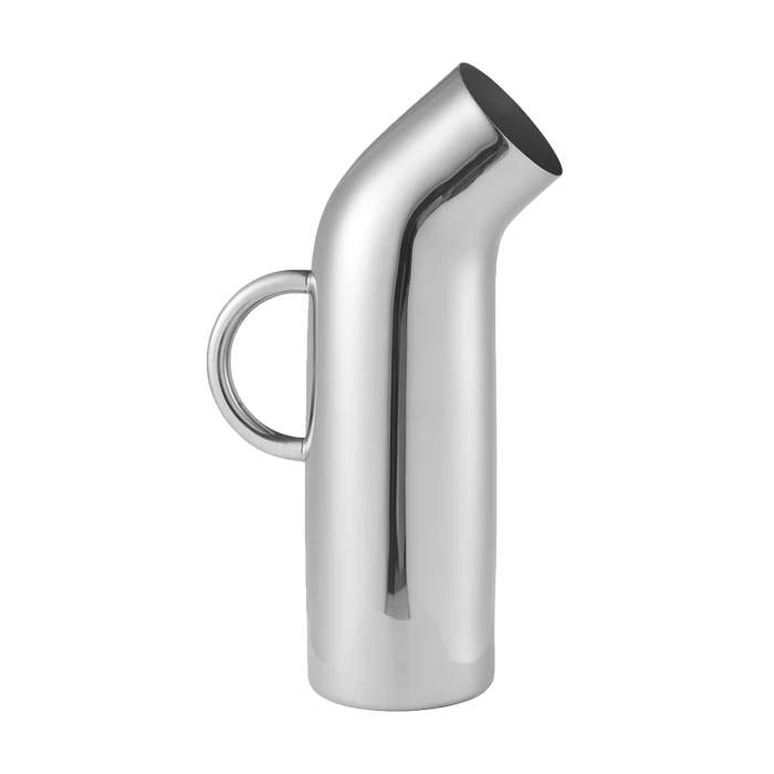 Normann Copenhagen | Pipe Pitcher Mirror - Stainless Steel 3 Normann Copenhagen | Pipe Pitcher Mirror - Stainless Steel